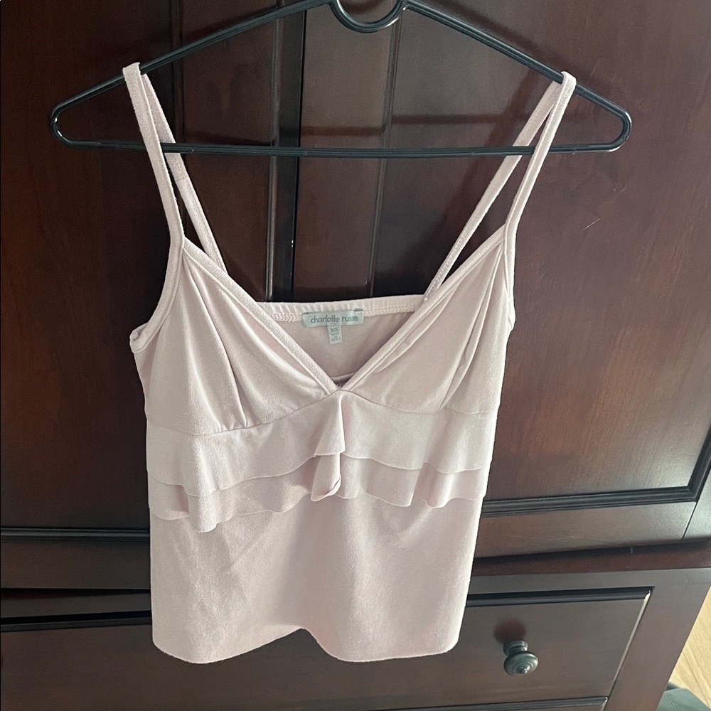 Charlotte Russe Blush Layered Chemise